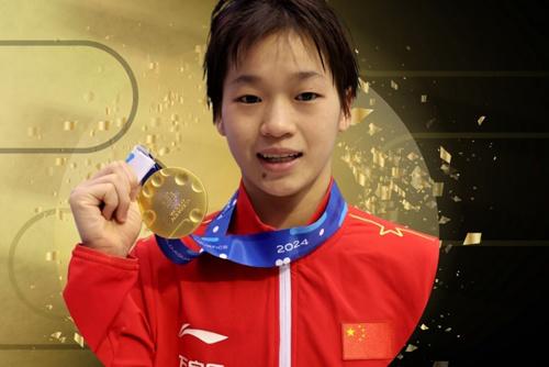 實(shí)至名歸！全紅嬋當(dāng)選年度最佳